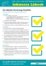 8. Lübecker Karrieretag - Messe-Checkliste